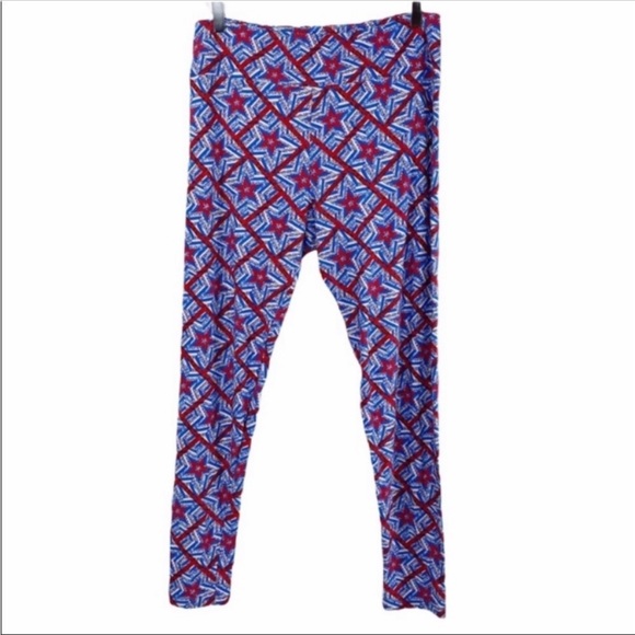 LULAROE star leggings pants TC - Picture 5 of 7